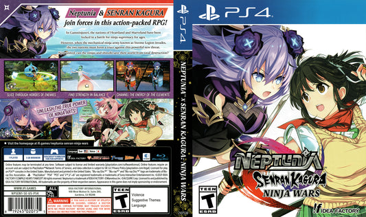 Neptunia x Senran Kagura Ninja Wars