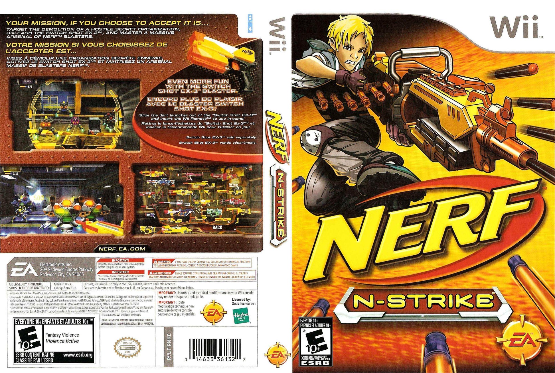 Nerf N-Strike Cover Art - WOI Solutions
