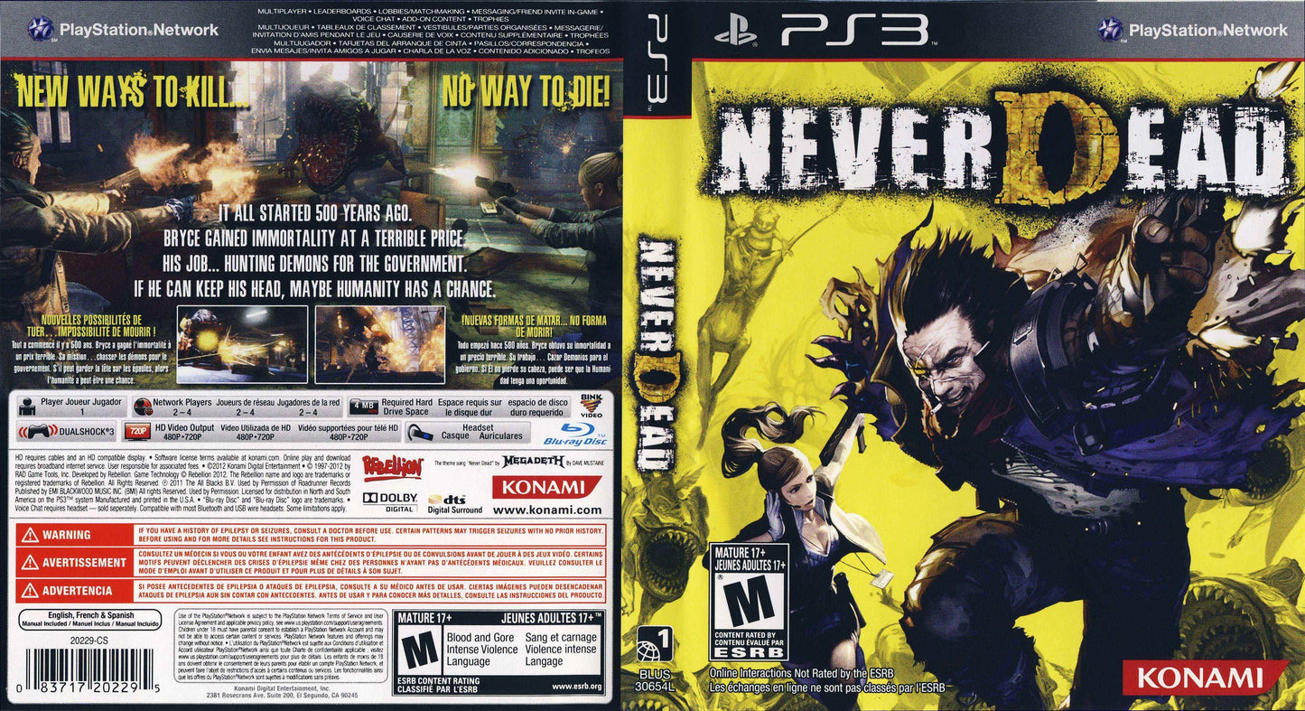 NeverDead Cover Art - WOI Solutions