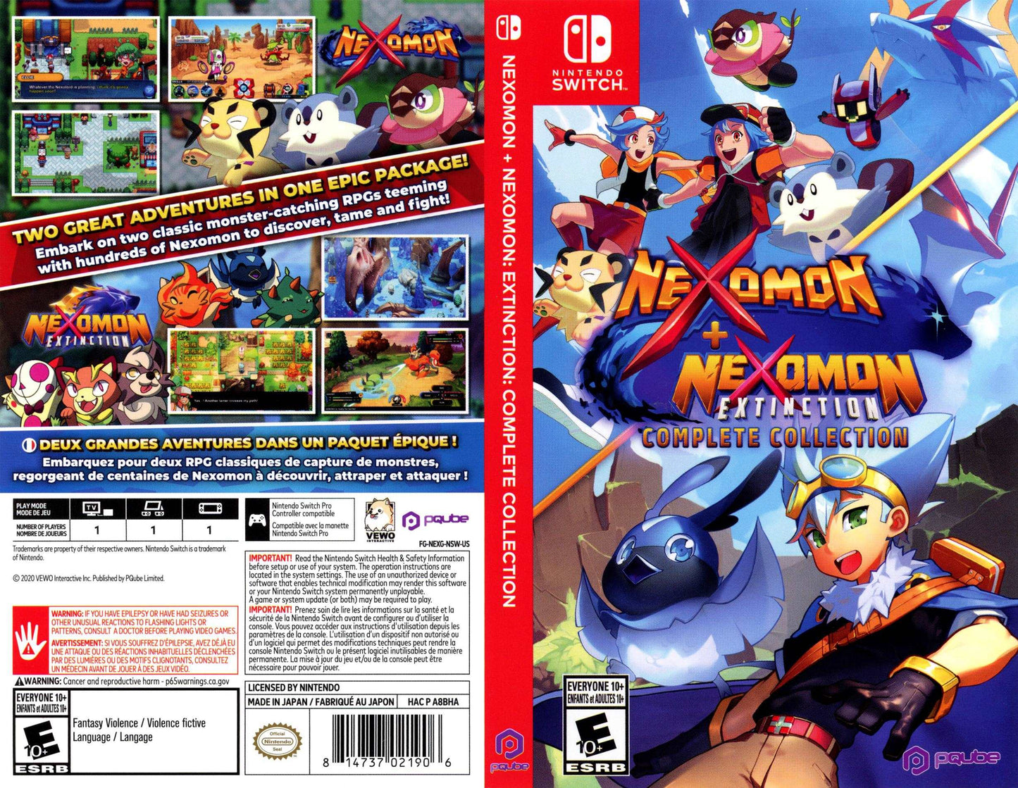 Nexomon + Nexomon Extinction Complete Collection