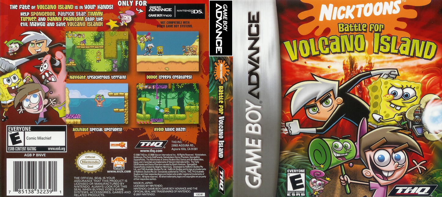 Nicktoons Battle for Volcano Island