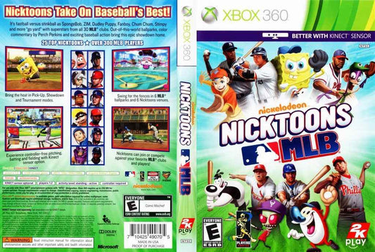 Nicktoons MLB Cover Art - WOI Solutions