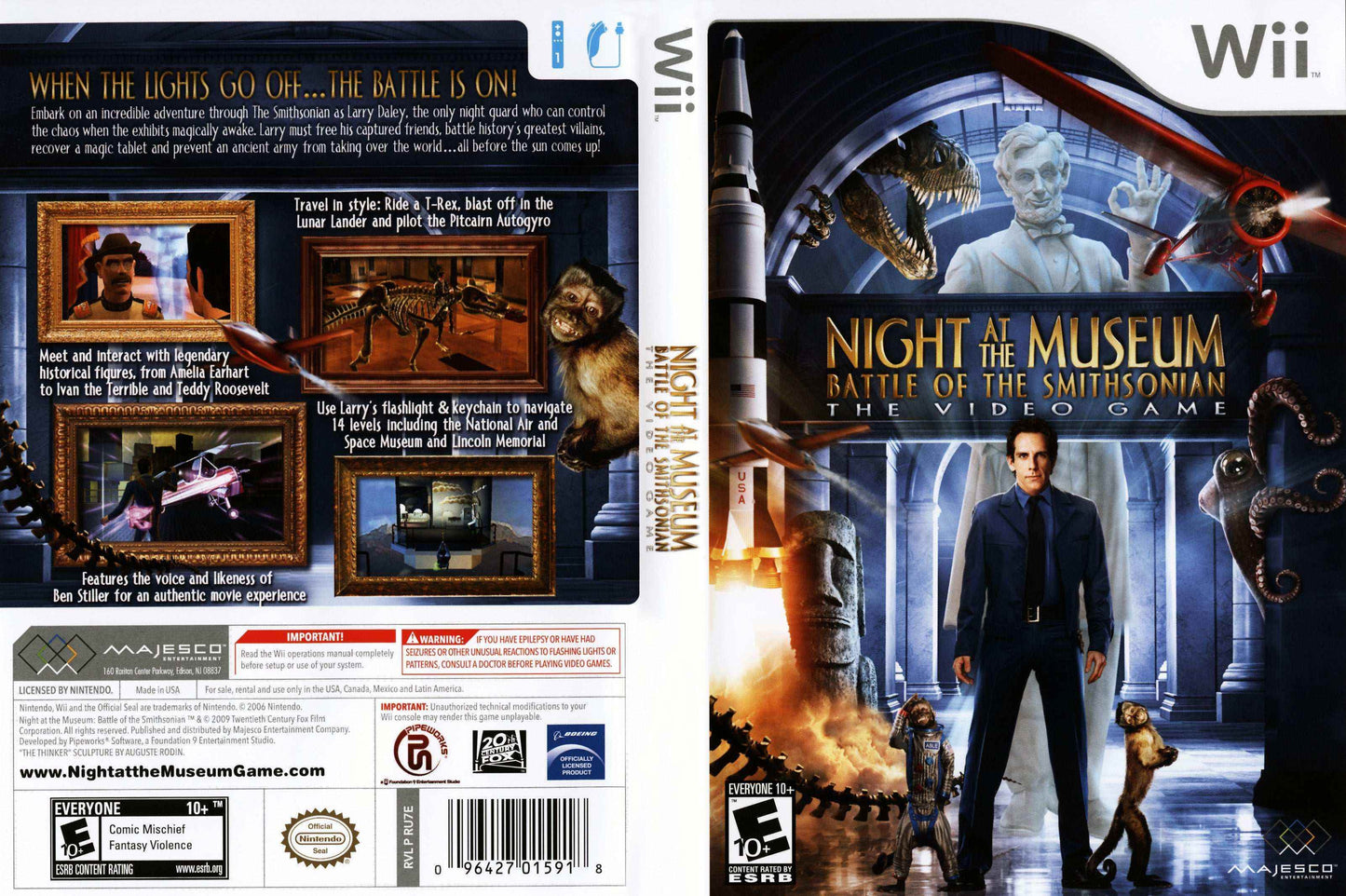 Night at the Museum Battle of the Smithsonian Cover Art - WOI Solutions
