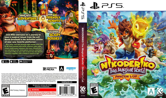 Nikoderiko The Magical World - Director's Cut Cover Art - WOI Solutions