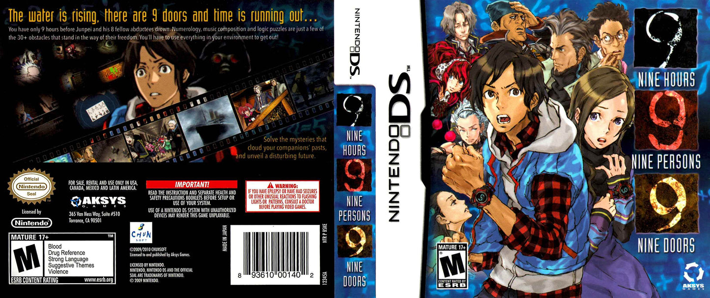 Nine Hours, Nine Persons, Nine Doors Cover Art - WOI Solutions