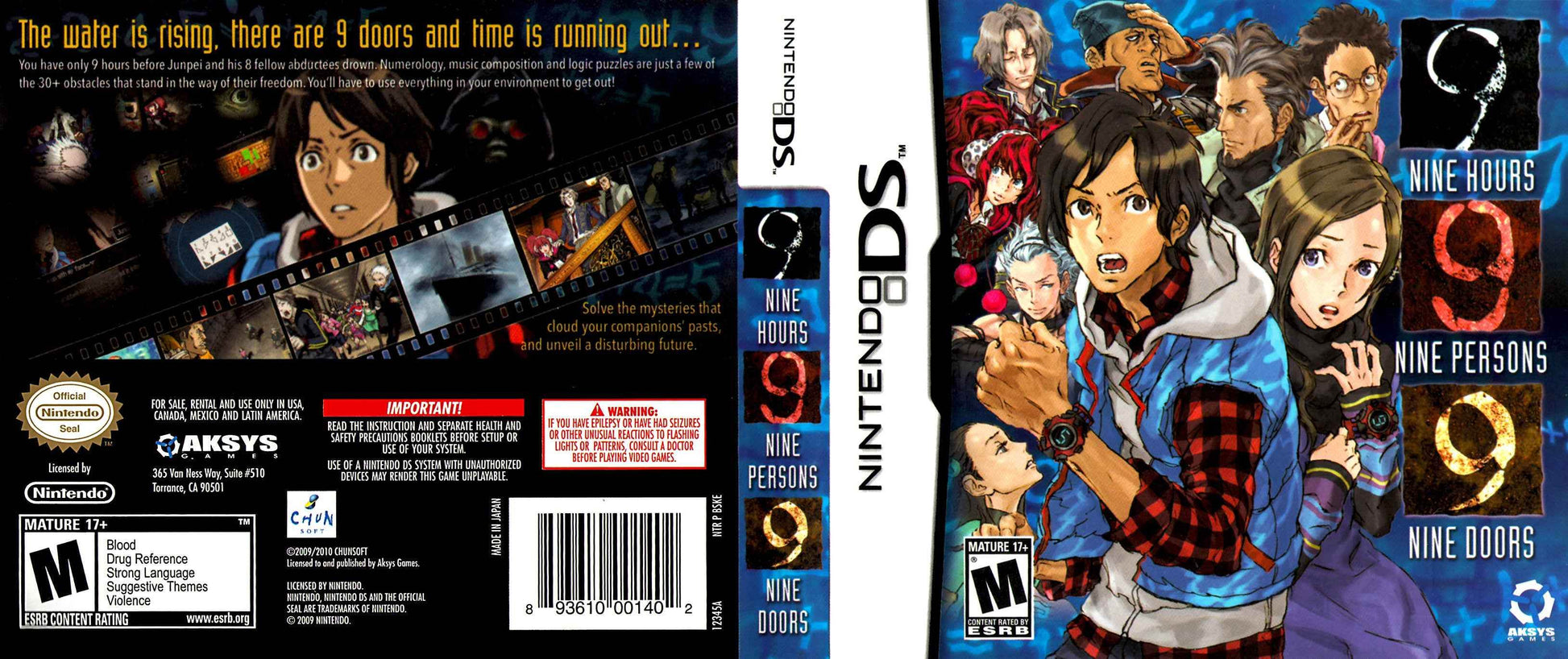 Nine Hours, Nine Persons, Nine Doors Cover Art - WOI Solutions