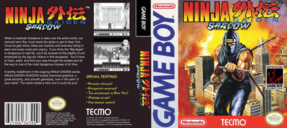 Ninja Gaiden Shadow Cover Art - WOI Solutions