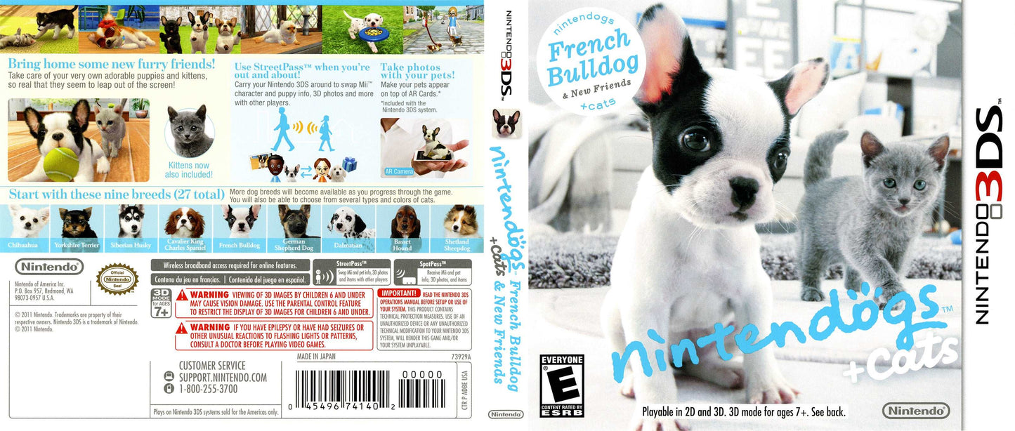 Nintendogs + Cats French Bulldog & New Friends