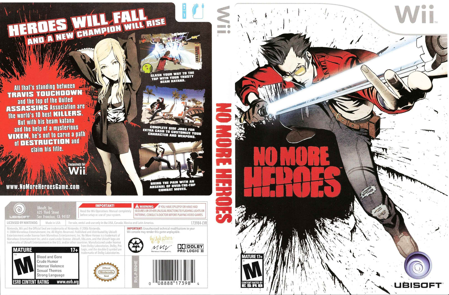 No More Heroes Cover Art - WOI Solutions