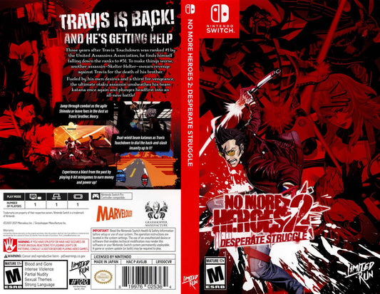 No More Heroes 2 Desperate Struggle