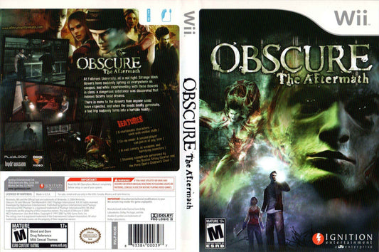 ObsCure The Aftermath Cover Art - WOI Solutions