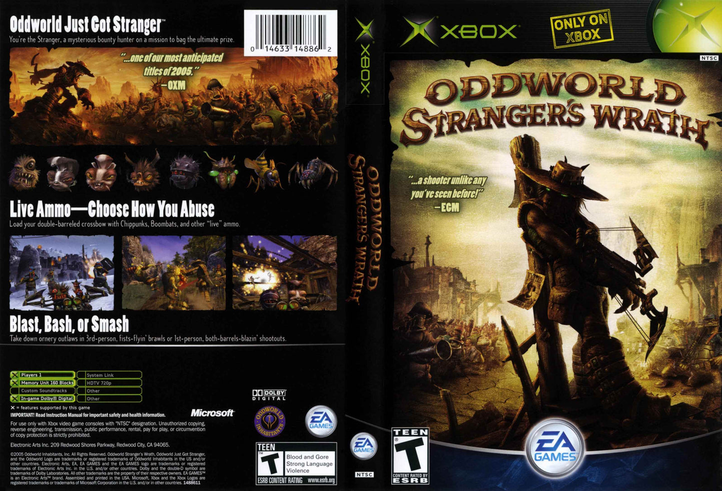 Oddworld Stranger's Wrath Cover Art - WOI Solutions