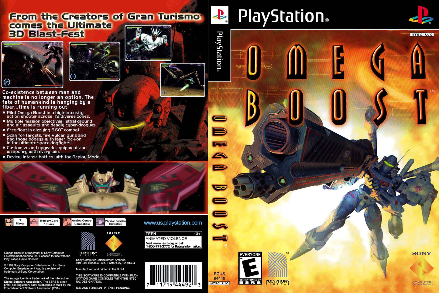 Omega Boost Cover Art - WOI Solutions