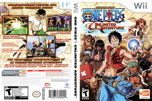 One Piece Unlimited Adventure Cover Art - WOI Solutions