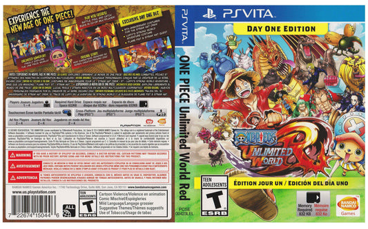 One Piece Unlimited World Red Cover Art - WOI Solutions
