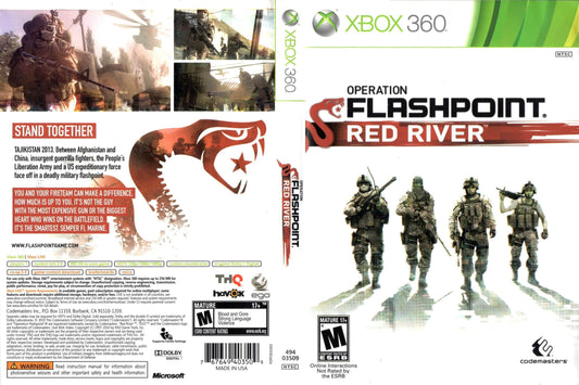 Operation Flashpoint Red River Cover Art - WOI Solutions