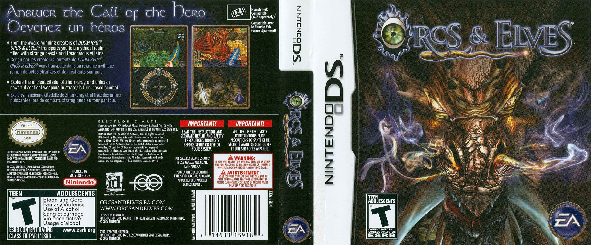 Orcs & Elves Cover Art - WOI Solutions