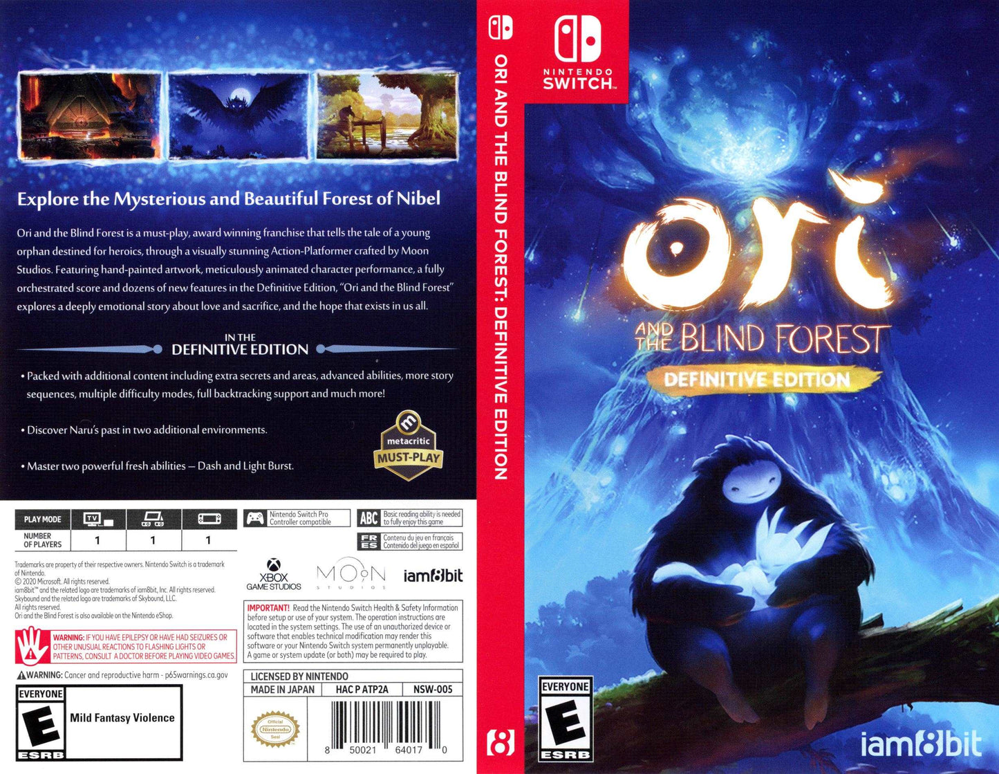 Ori and the Blind Forest Definitive Edition