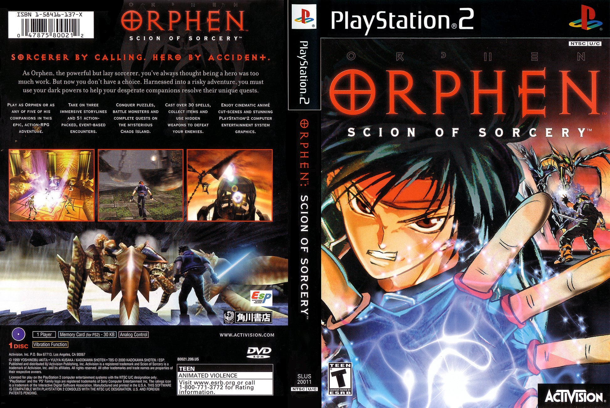 Orphen Scion Of Sorcery