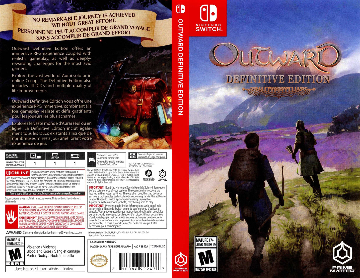 Outward Definitive Edition