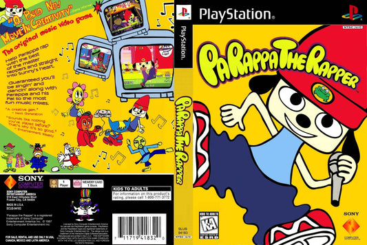 PaRappa The Rapper Cover Art - WOI Solutions