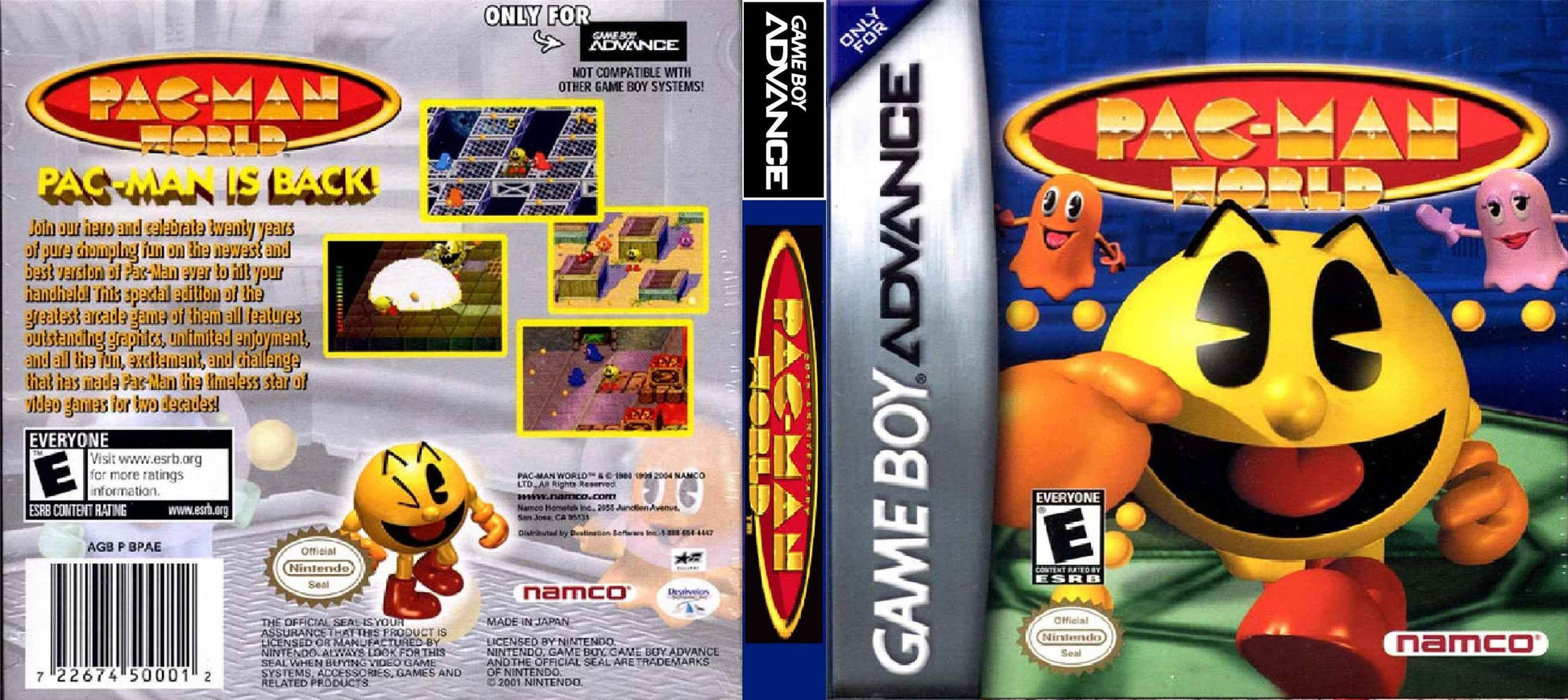 Pac-Man World Cover Art - WOI Solutions
