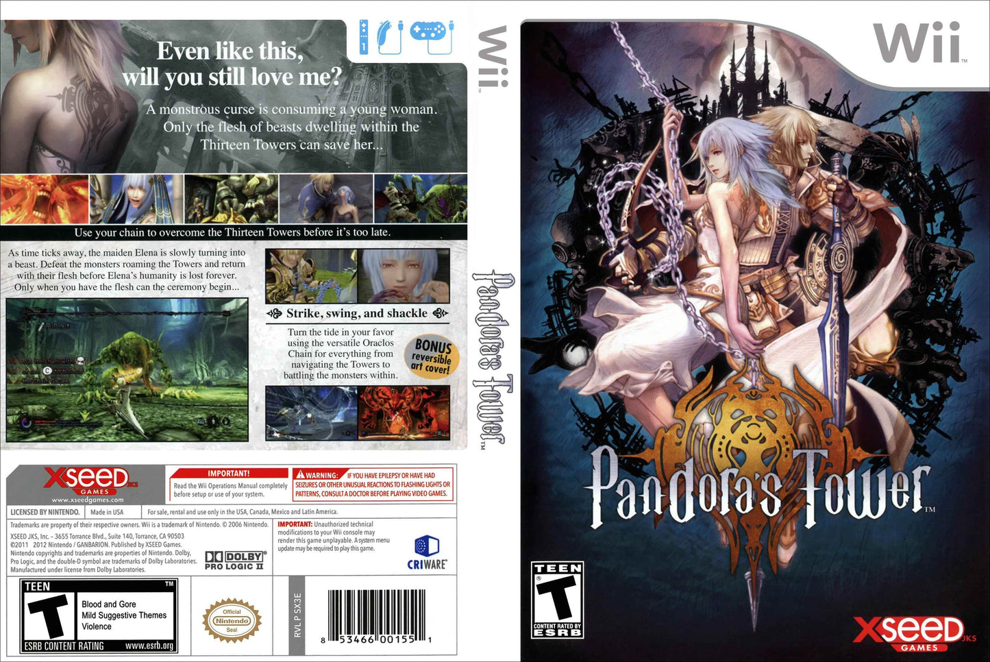 Pandora's Tower Cover Art - WOI Solutions