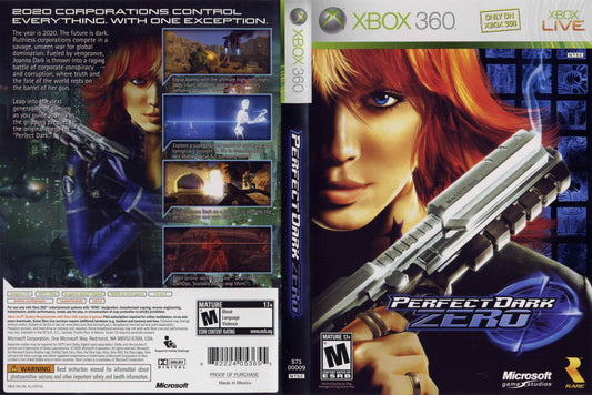 Perfect Dark Zero Cover Art - WOI Solutions