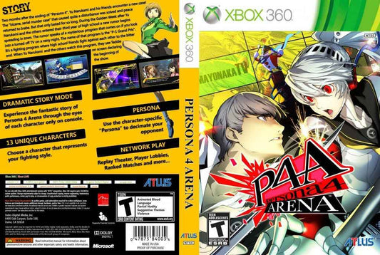 Persona 4 Arena Cover Art - WOI Solutions