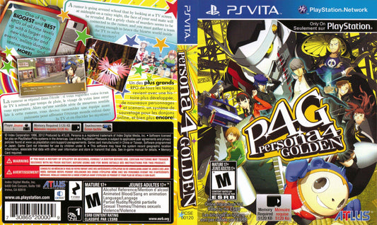 Persona 4 Golden Cover Art - WOI Solutions