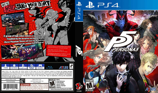 Persona 5 Cover Art - WOI Solutions