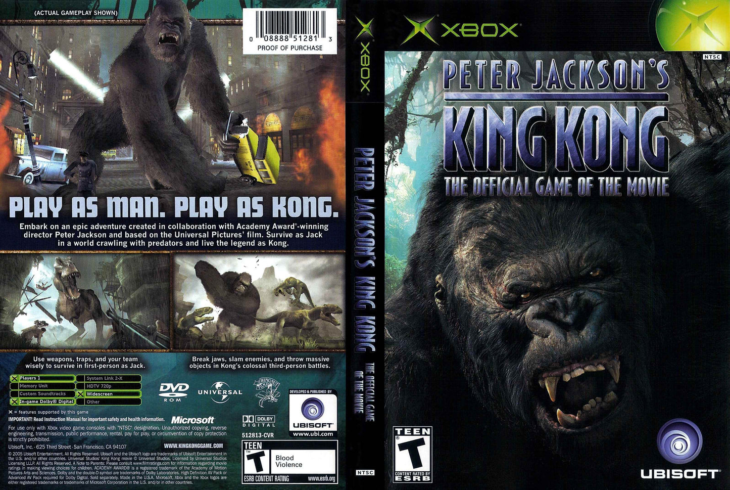 Peter Jackson's King Kong Cover Art - WOI Solutions