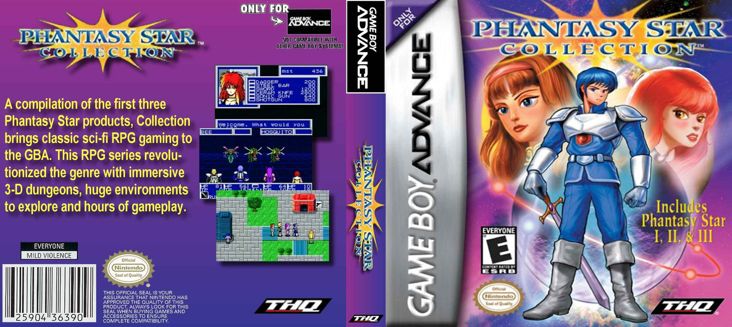 Phantasy Star Collection Cover Art - WOI Solutions
