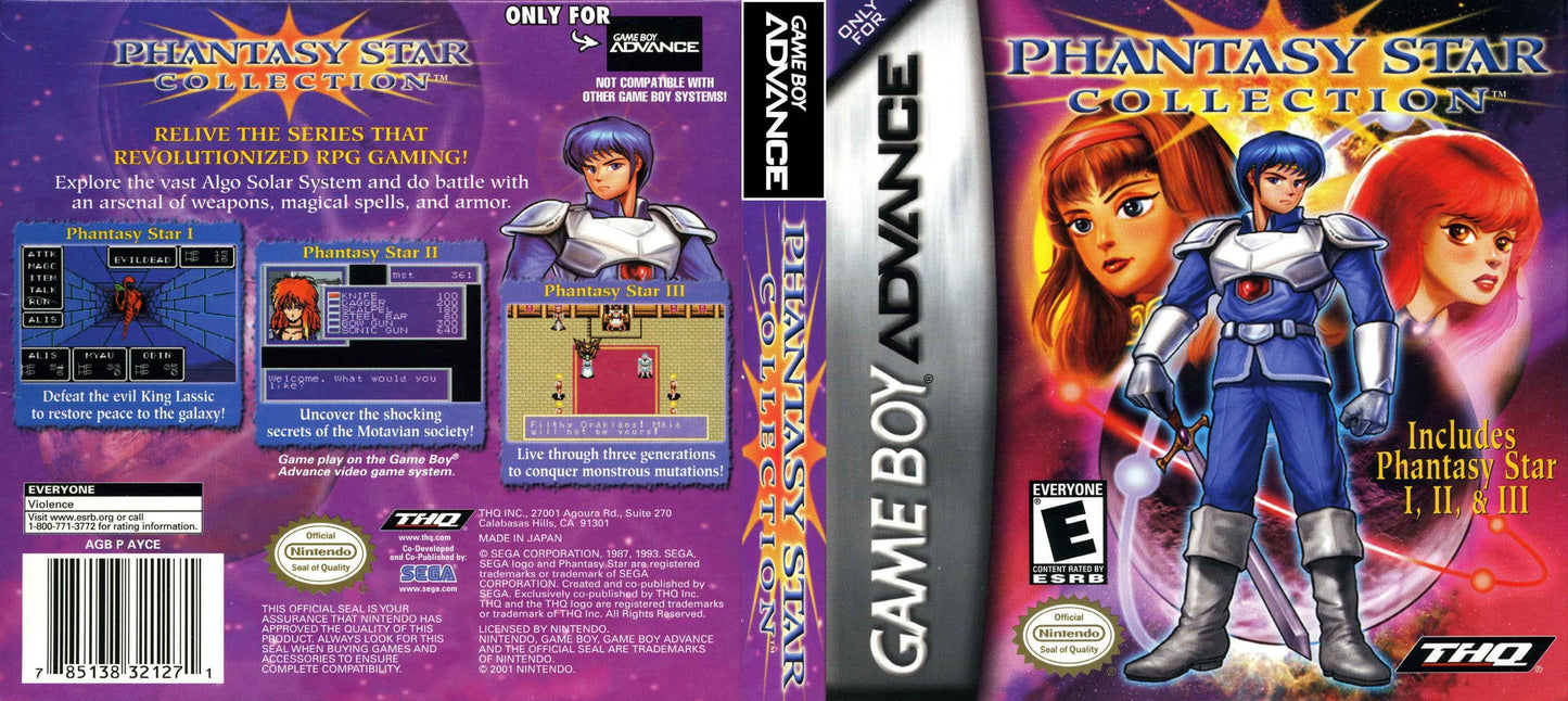 Phantasy Star Collection Cover Art - WOI Solutions