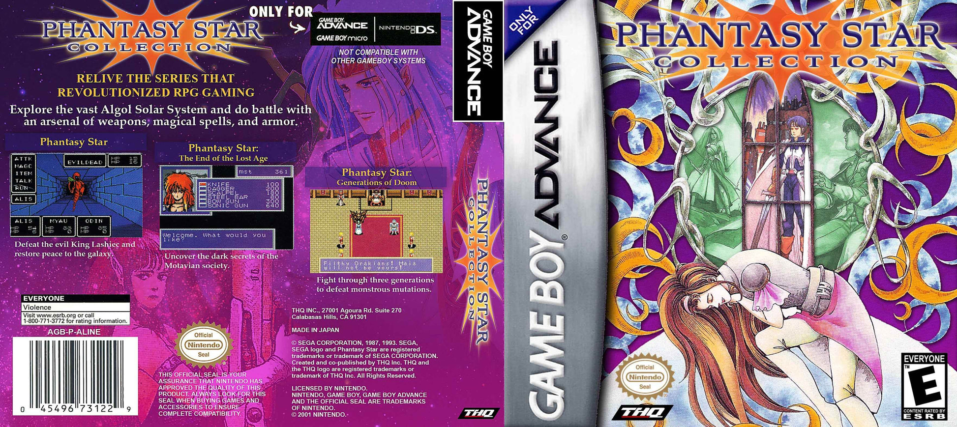 Phantasy Star Collection Cover Art - WOI Solutions