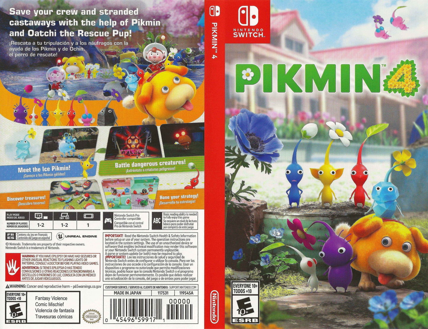 Pikmin 4 Cover Art - WOI Solutions