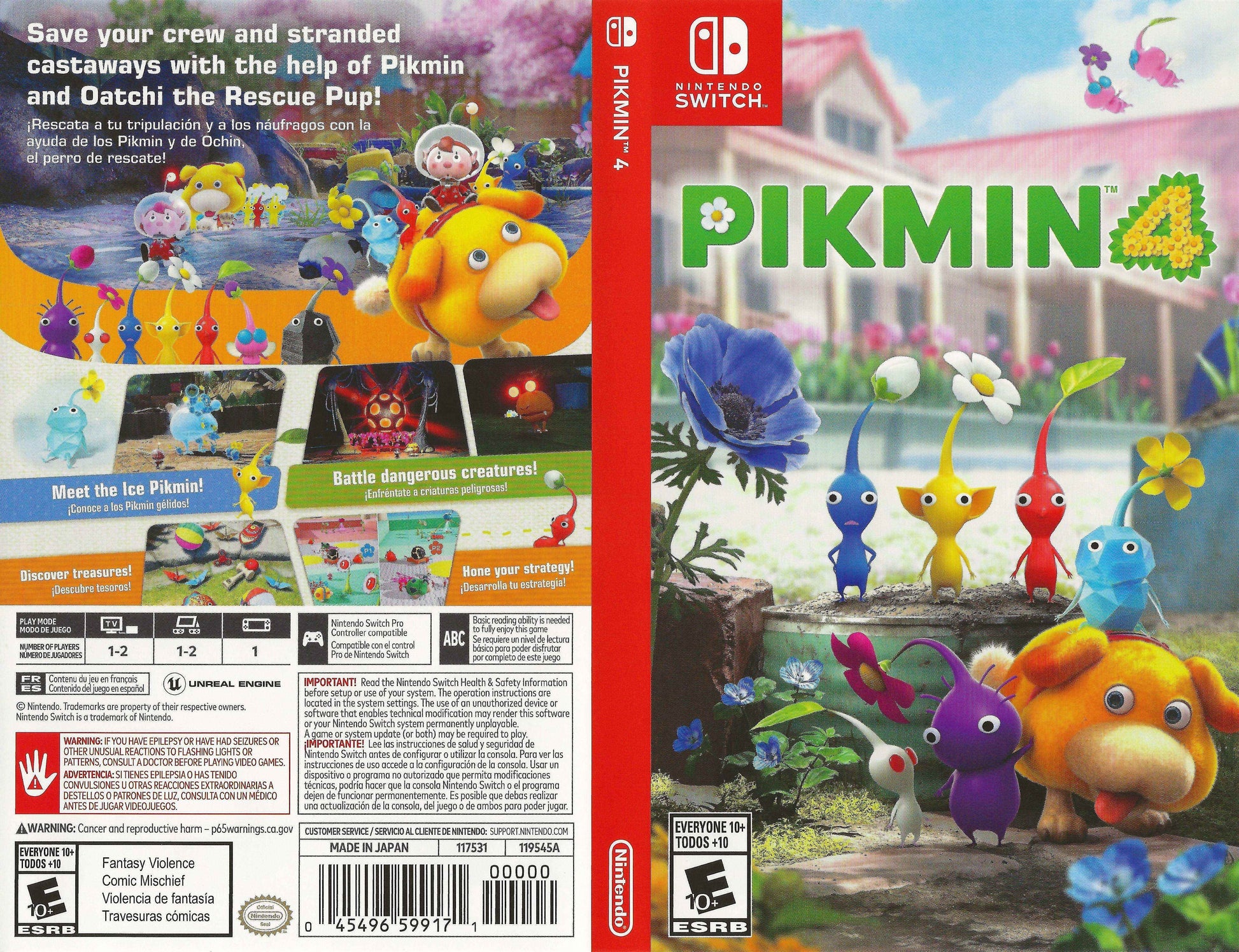Pikmin 4 Cover Art - WOI Solutions