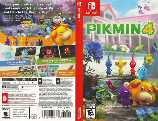 Pikmin 4 Cover Art - WOI Solutions