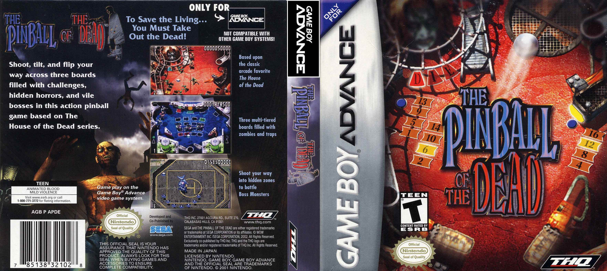 Pinball of the Dead Cover Art - WOI Solutions