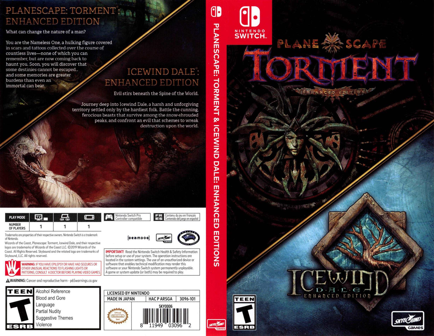 Planescape Torment & Icewind Dale Enhanced Editions