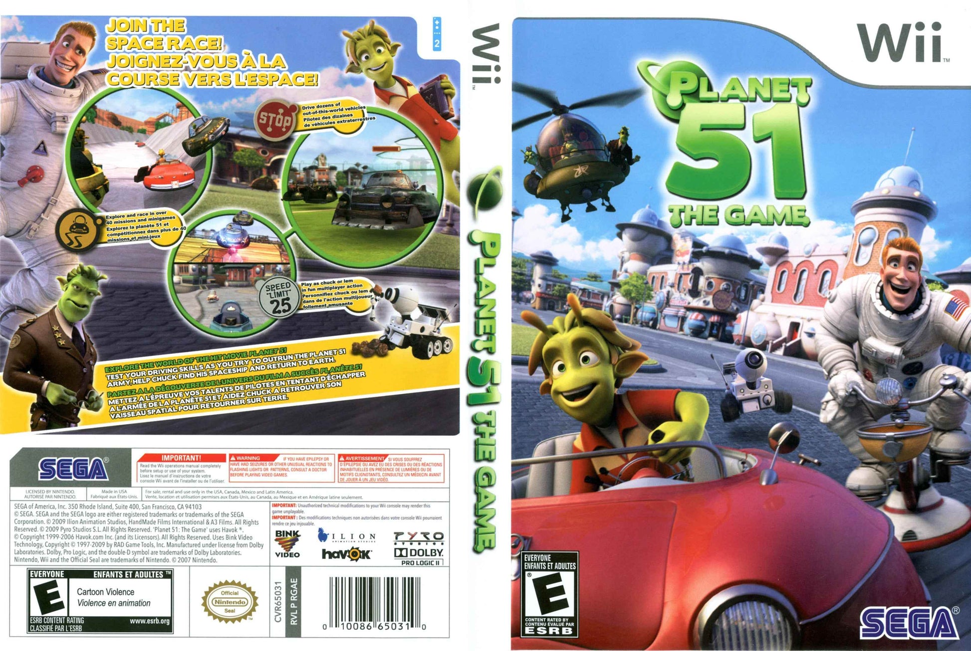 Planet 51 The Game Cover Art - WOI Solutions