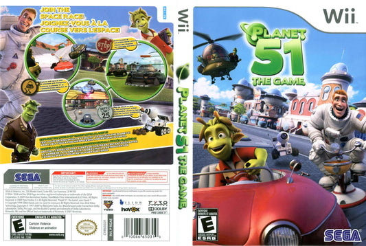 Planet 51 The Game Cover Art - WOI Solutions