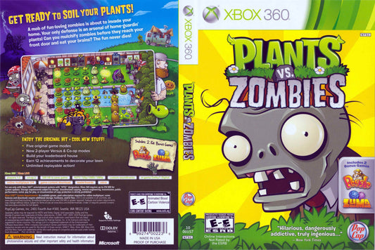 Plants vs. Zombies Cover Art - WOI Solutions