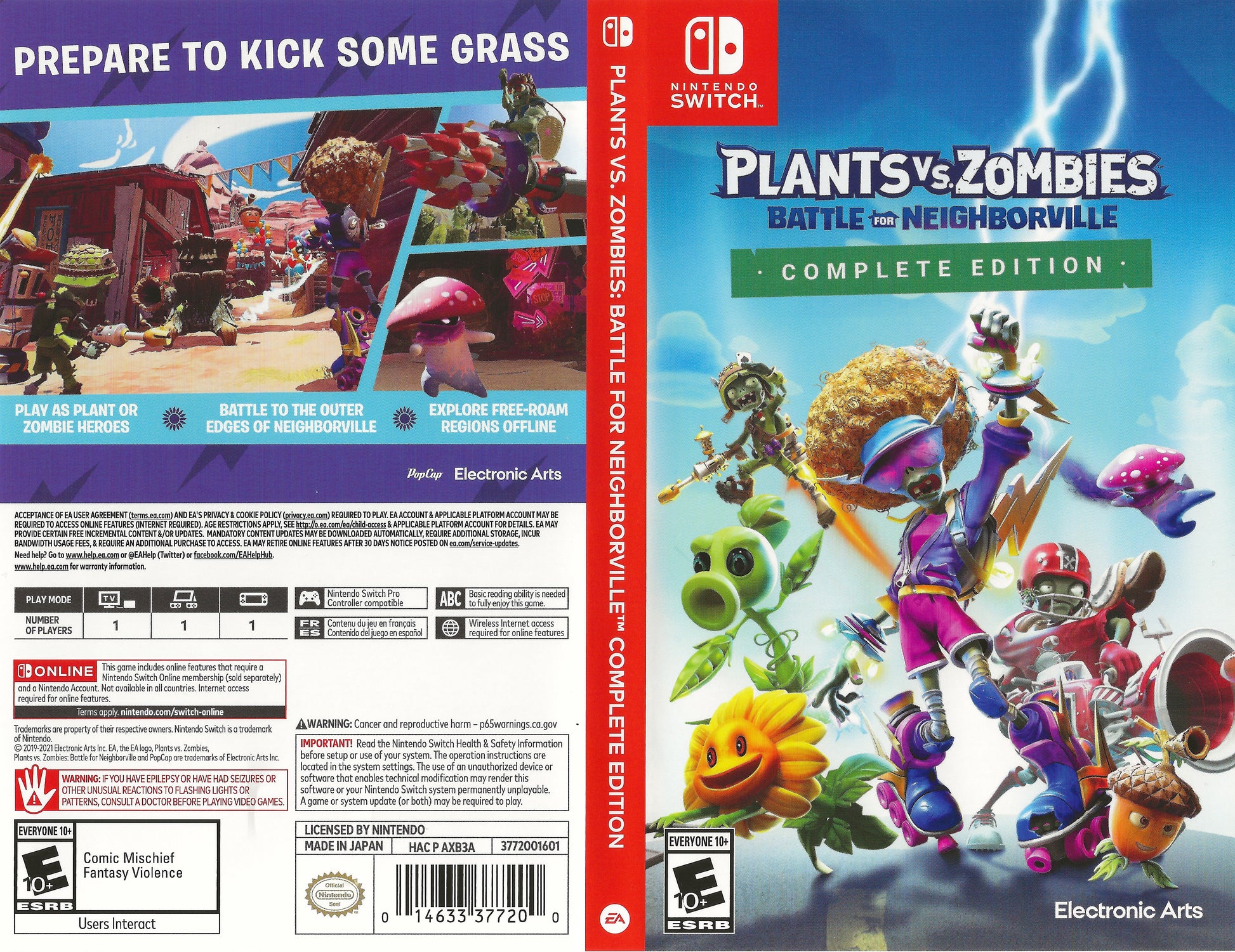 Plants vs. Zombies Battle for Neighborville Complete Edition