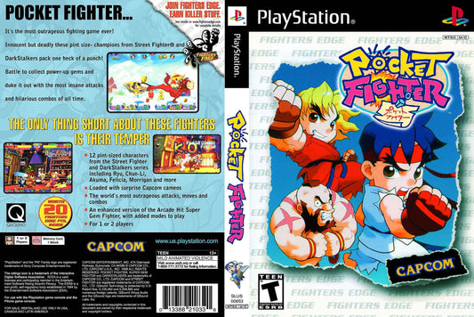 Pocket Fighter Cover Art - WOI Solutions