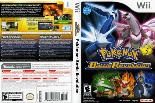 Pokemon Battle Revolution Cover Art - WOI Solutions