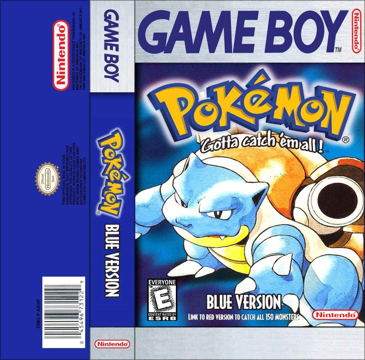 Pokemon Blue Cover Art - WOI Solutions