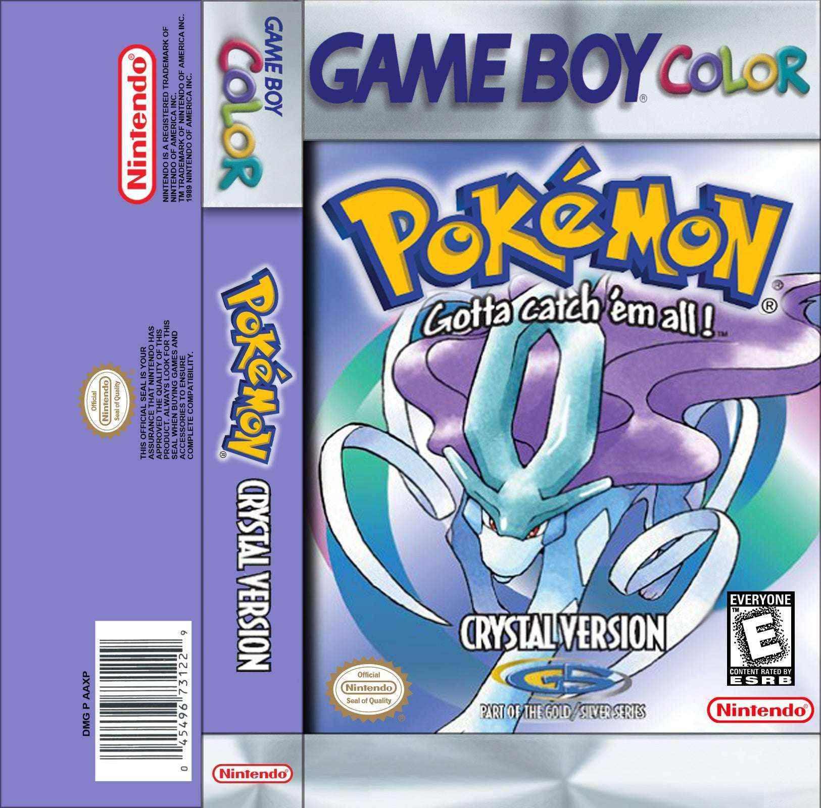 Pokemon Crystal Cover Art - WOI Solutions