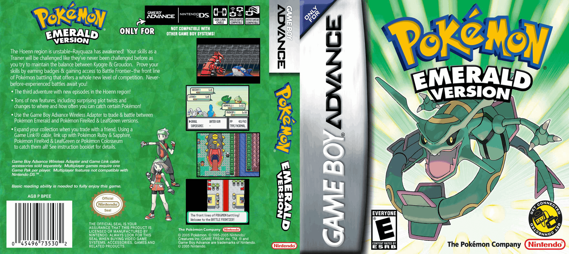 Pokemon Emerald Cover Art - WOI Solutions