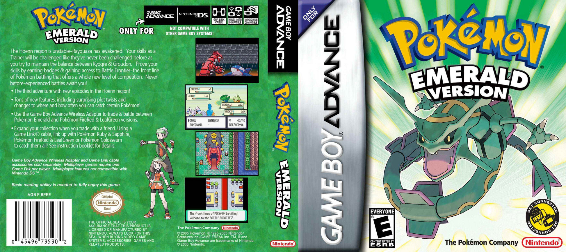 Pokemon Emerald Cover Art - WOI Solutions